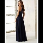 Mori Lee Sheer Beaded Bridesmaid Dress 21506 Sz 6