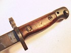 Wwi P-1907 Bayonet British Smle Enfield By Sanderson    Dated 9-1917 No Scabbard