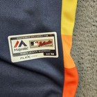 Houston Astros Jersey Mens Large Mlb Baseball Alex Bregman 2017 Patch Flex Base