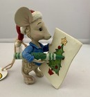 Jim Shore Crayola Christmas Mouse Mini Figurine 6009137 With Tag 2021