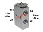 Kv22928 John Deere A c Expansion Valve Fits 314  320  325  328 Skid Steer Loader