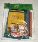 Bucilla Ice Skating Felt Stocking Kit 84384 Applique Santa Snowman 18  New