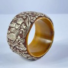 Tibetan Bangle Repouss   Bracelet