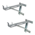 2 Pieces Extension Ladder Jacks For Home Improvement Sturdy Scaffolding Tool