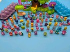 Hatchimals Mixed Lot Of 80 Mini Figures Plus Playset And Two Hatchimal Cartons