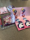 Lisa Frank Stationery Pack Vintage   Used Paper Stickers Colorful Kitty Cats