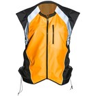  Safety Vest With Pockets  Motorcycle Bold Orange M  Fits Over M-lg Jackets