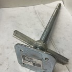 Metaltech 24-in Galvanized Leveling Jack With Plate Qty 1