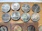Canadian Silver Coin  Lot Of 27 Uncirculated   Proof Coins