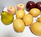 Lot Of 17 Realistic Faux Artificial Plastic Fake Fruit- Ubranded- Home Decor