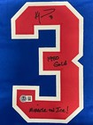 Ken Morrow Signed Usa Custom Jersey W 1980 Gold Miracle On Ice Beckett W Bas Coa