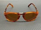 Persol Po0714sm 96 73 Terra Di Siena Brown Unisex 54 Mm Steve Mcqueen Sunglasses