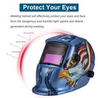 New Pro Solar Welder Mask Auto-darkening Welding Helmet Arc Tig Mig Grinding