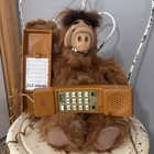 The Alf Phone 1988 Plush Corded Button Telephone  Vintage Rare
