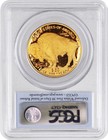 2010 W  50 Proof American Gold Buffalo 1 Oz  9999 Pcgs Pr70 Dcam Deep Cameo Coin