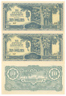 Ww2 Occupation Japanese Invasion Money  Lot Of  6  Notes  Free Shipping