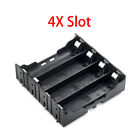 10pcs Abs Battery Case Holder Storage Box 4 Slot 18650 Diy Batteries Clip Power