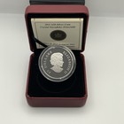 2011 Canada  20 Crystal Snowflake Emerald 1oz Pure Silver Proof Coin Coa 09882