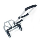 Black Cart Folding Dolly Push Truck Hand Trolley Luggage Aluminium  bungee Cord