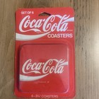 Vintage Coca-cola  Set Of 6 Coasters