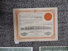  7 Lot Of 7 Vintage Stock Certificates   Internal Revenue Special Tax Stamps 