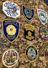 Lot Vintage Florida New York California  Police Patches Sheriff Patch Cc Backed 