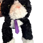 Gund Sebastion Black And White Cat Stuffed Animal