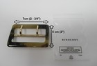  Burberry Trench Coat Authentic Replacement Belt Buckle Very Rare Brand New     