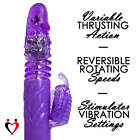 Rabbit Vibrator Leluv Auto-thrusting Clitoral Massager Multispeed