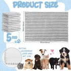 5 Pcs Waterproof Guinea Pig Fleece Bedding Blankets Absorbent Guinea Pig Cage Li