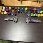 Beyblade Burst Huge Bulk Lot Tops Layers And Discs Collectible 15 