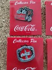 Vintage Lot Of 7 Rare 1997 Coca Cola Pins 