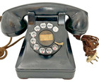 Early 20th Century Antique Western Electric Rotary Dial Telephone