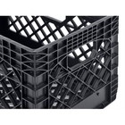2 Pack - Juggernaut Storage 24qt Plastic Heavy-duty Milk Crate  Black Free Ship