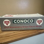 Ertl Kenworth Scale 1925 Conoco Stake Truck 1 34 Scale Die Cast Metal Bank  New