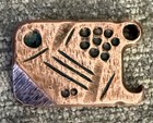 Copper Shed Custom Safe Pry Bar Bottle Opener Distressed Antique Finish Copper 