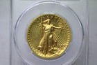 1907  20 Gold Saint-gaudens Double Eagle High Relief Cac Au Detail Cleaned  2868