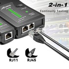 Network Cable Tester Rj45 Lan Cable Test Support Poe For Rj45 Cat5 Cat5e Cat6 Ca
