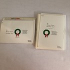 Vtg Lot Of 13 Antique Classic Christmas Greeting Cards W Envelopes 2 Patterns