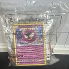 2019 Mcdonalds Happy Meal  5 Pokemon Alolan Sandshrew Card With Disk Launcher