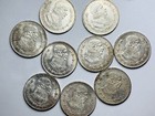 Au To Unc Mexico s Last Silver Un Peso 1957-1967 Large Silver Peso