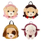 Cartoon Toddler Safety Harness Backpack Anti Lost Plush Kids School Bag Leash