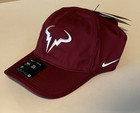 Nike Dri Fit Rafa Hat M l Nadal Tennis Club Cap Fb5600-677 Team Red Nwt