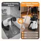 40l Commercial Carpet Cleaning Machine 3in1 Cleaner Pro Vacuum Cleaner Extractor
