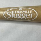 Louisville Slugger Genuine Wood Baseball Bat 34    Natural Finish Made In Usa