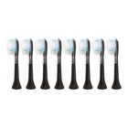 8x Philips Sonicare Diamondclean C3 Replacement Brush Heads   Black   No Box