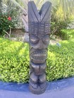 New 3    Traditional Hawaiian Kanaloa Style Coconut Palm Tiki Bar Decor Oceanic Bk
