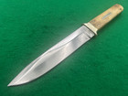 1850 s Era Per Civil War Manson Sheffield Very Rare   Beutiful Bowie Knife