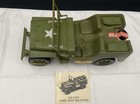 Vintage Army Jeep 1986 Jim Beam Collectible Regal China Decanter Bottle
