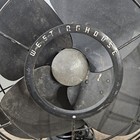 Vtg 1940 s Westinghouse Electric Fan 16  4-blade Oscillating Art Deco Style